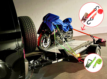 Kung paano maayos na gumamit ng adjustable flat bungee cords para sa pag -iimbak at transportasyon ng bike