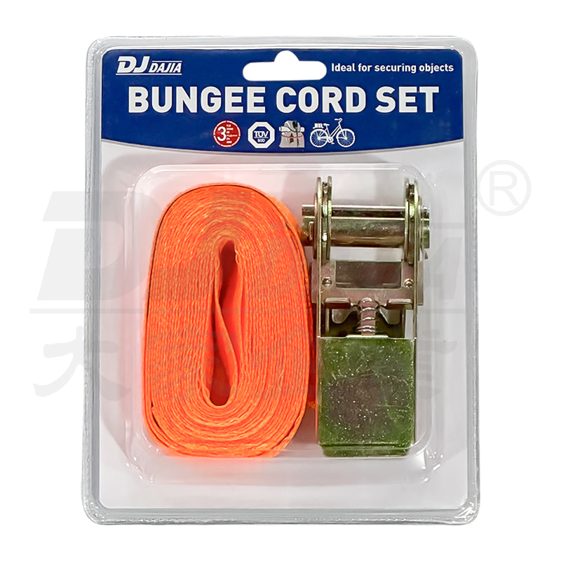Magaan ang adjustable cargo straps ratchet tie down na walang s hook