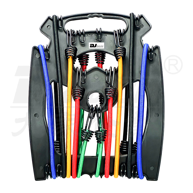 Double J Steel Hook Round Bungee Cords