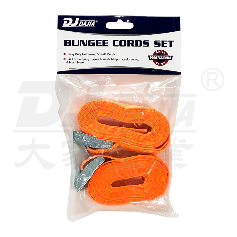 1 "(25mm) Boat Buckle Tie Down Straps na may Double J Hook